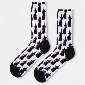 Chaussette Sorcière Chat (Gauche)