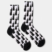 Chaussette Sorcière Chat (Droite)