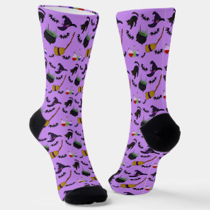 Chaussette Sorcières Outils Motif Chaussettes
