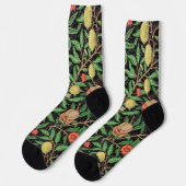CHAUSSETTE SOUCHES MOTIFS EN POMEGRANITE EN ARBRE DE FRUITS (Gauche)