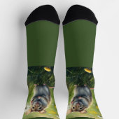 Chaussette Souris dans les Dandelions (Haut)