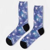 Chaussette Sous l'océan : Requins (Gauche)