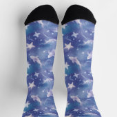 Chaussette Sous l'océan : Requins (Haut)