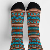 Chaussette Southwest Style Geometric Cameron Gorge Design (Haut)