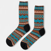 Chaussette Southwest Style Geometric Cameron Gorge Design (Gauche)