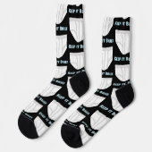 Chaussette Soyez bref (Gauche)