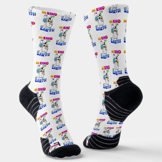 Chaussette Soyez Gentil avec la Terre (Angulaire)