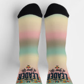 Chaussette Soyez le leader de votre vie (Haut)