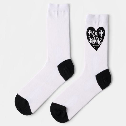 Chaussette Soyez les Chaussettes d'équipage Valentine de la m (Gauche)