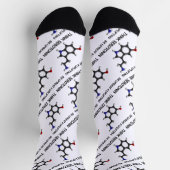 Chaussette Soyez Optimiste Et Optimisant Penser La Molécule D (Haut)