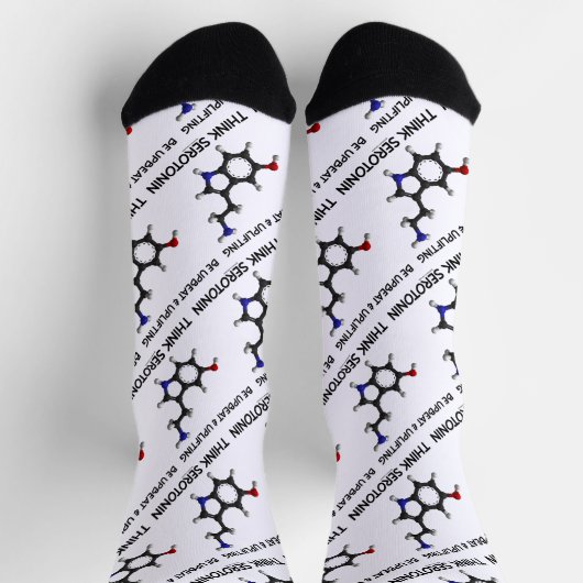 Chaussette Soyez Optimiste Et Optimisant Penser La Molécule D (Haut)