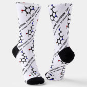 Chaussette Soyez Optimiste Et Optimisant Penser La Molécule D (Angulaire)