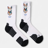 Chaussette Soyez un chat (Droite)