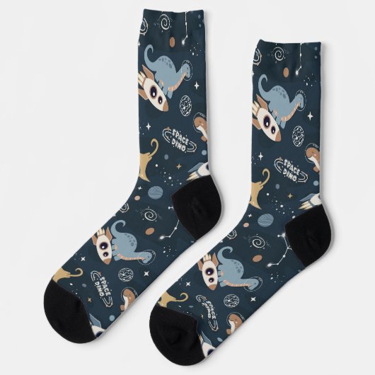 Chaussette Space Dino (Gauche)