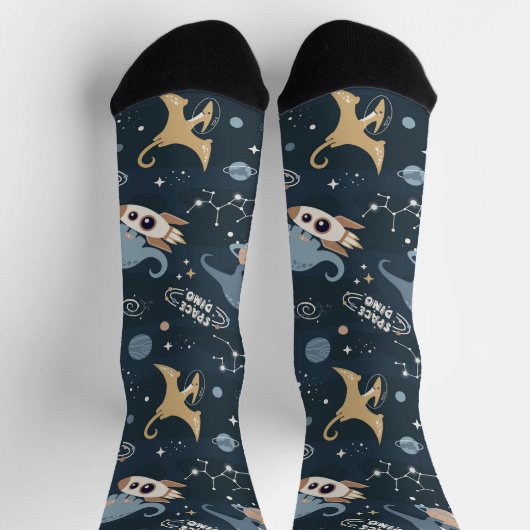 Chaussette Space Dino (Haut)