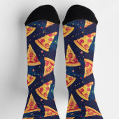 Chaussette Space Pizza Party - Galactique Pepperoni Slice (Haut)