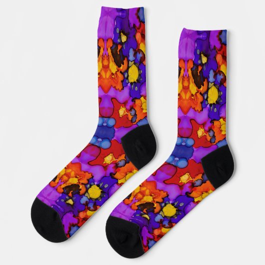 Chaussette Spectacle de clowns (Gauche)