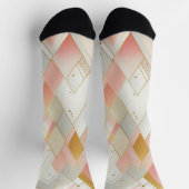 Chaussette Spectre triangulaire chatoyant (Haut)