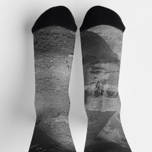 CHAUSSETTE SPHINX ET PYRAMIDE (Haut)