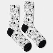 Chaussette Spiderweb Pattern Halloween (Droite)