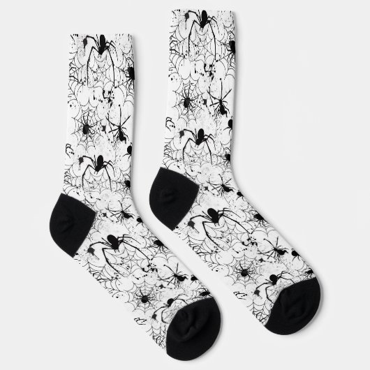 Chaussette Spiderweb Pattern Halloween (Droite)