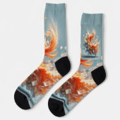 Chaussette Splash tropical (Gauche)
