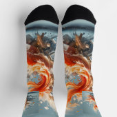 Chaussette Splash tropical (Haut)