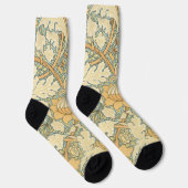 Chaussette St. James par William Morris, feuilles d'acanthe (Droite)