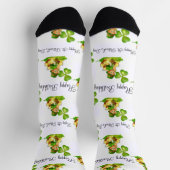 Chaussette St. Patrick's Day Joyeuses Chaussettes d'anniversa (Haut)
