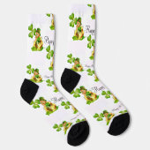 Chaussette St. Patrick's Day Joyeuses Chaussettes d'anniversa (Droite)