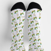 Chaussette St. Patrick's Day Joyeuses Chaussettes d'anniversa (Haut)