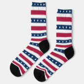 Chaussette Stars and Stripes USA (Gauche)