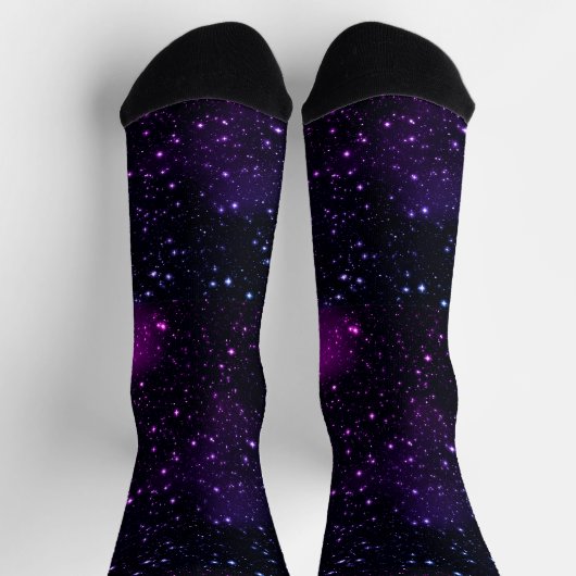 Chaussette Stars de l'espace Galaxy Nebula Chaussettes durabl (Haut)