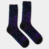 Chaussette Stars de l'espace Galaxy Nebula Chaussettes durabl (Droite)
