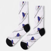 Chaussette Statistique Irrésistible Geek Humour (Gauche)