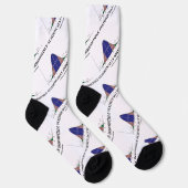 Chaussette Statistique Irrésistible Geek Humour (Droite)