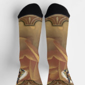 Chaussette Steampunk Anubis Fox Portrait (Haut)