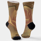 Chaussette Steampunk Anubis Fox Portrait (Angulaire)