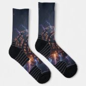 Chaussette Stellar Path – Voyage à travers l'univers´4 (Droite)