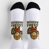 Chaussette Sticker Algebra Warrier - Mignonne Héros Math (Haut)