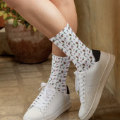 Chaussette Stickers de fraises couvertes de chocolat d'aquare