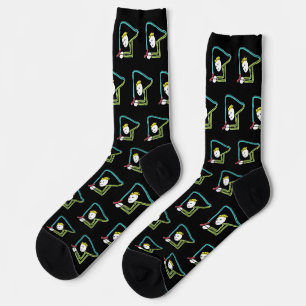Chaussette Stickman contorsionniste