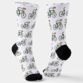 Chaussette Stickman cycliste (Angulaire)