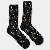 Chaussette Stickman de curling (Droite)