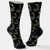 Chaussette Stickman de surf (Angulaire)