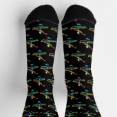Chaussette Stickman en kayak (Haut)