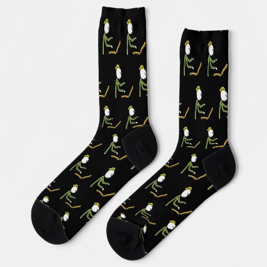 Chaussette Stickman Tech Guy (Gauche)