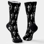 Chaussette Stickman Tir à l'arc (Angulaire)