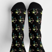 Chaussette Stickman Tir à l'arc (Haut)