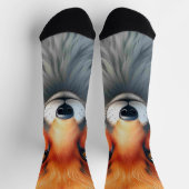 Chaussette Striking Eyes of a Cunning Red Fox   (Haut)